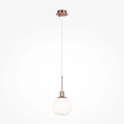 Pendant luminaire Erich, Brass, D150 mm H330 mm - Lighting by Luminance