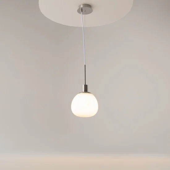 Rippvalgusti Erich, Nikkel, D150 mm H330 mm - Valgustus Luminance'ilt
