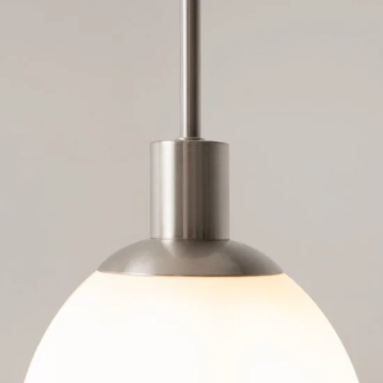 Rippvalgusti Erich, Nikkel, D150 mm H330 mm - Valgustus Luminance'ilt