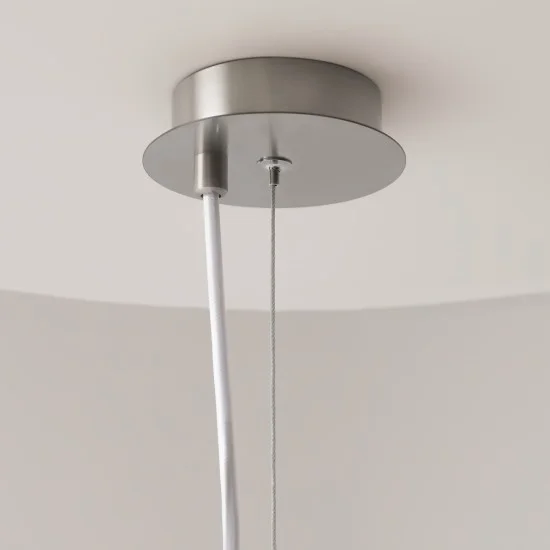 Rippvalgusti Erich, Nikkel, D150 mm H330 mm - Valgustus Luminance'ilt