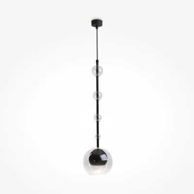 Pendant luminaire Ros, Black - Lighting by Luminance