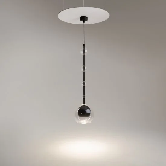 Rippvalgusti Ros, Must - Valgustus Luminance'ilt