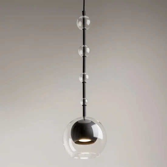 Rippvalgusti Ros, Must - Valgustus Luminance'ilt