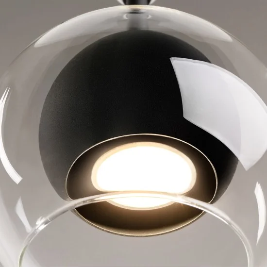 Rippvalgusti Ros, Must - Valgustus Luminance'ilt