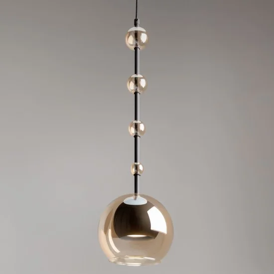 Rippvalgusti Ros, Must - Valgustus Luminance'ilt