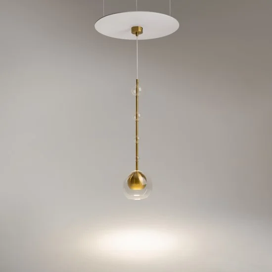 Rippvalgusti Ros, Messing - Valgustus Luminance'ilt