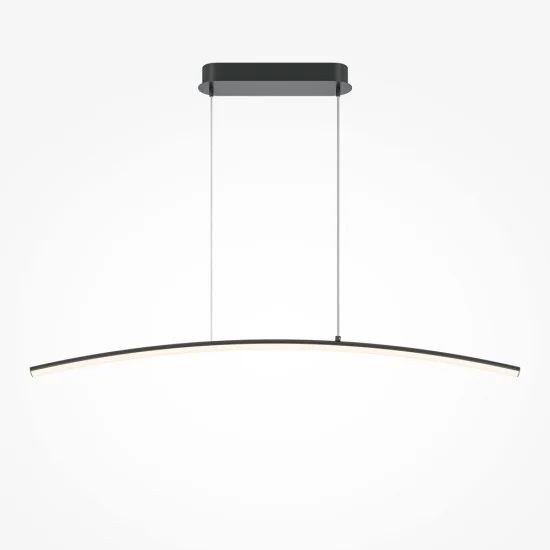 Rippvalgusti Curve, Must, H257 mm - Valgustus Luminance'ilt