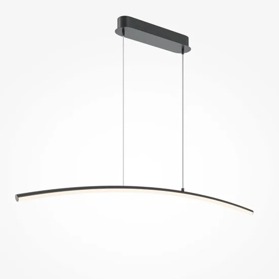Rippvalgusti Curve, Must, H257 mm - Valgustus Luminance'ilt