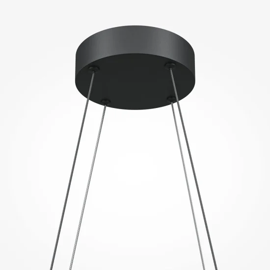 Rippvalgusti Halo, Must, D180 mm H270 mm - Valgustus Luminance'ilt