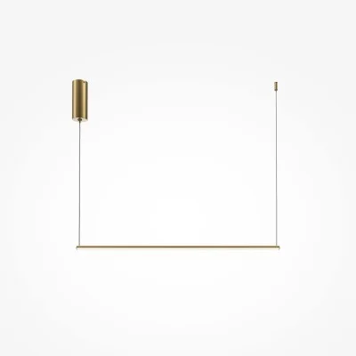 Pendant luminaire Halo, Brass - Lighting by Luminance
