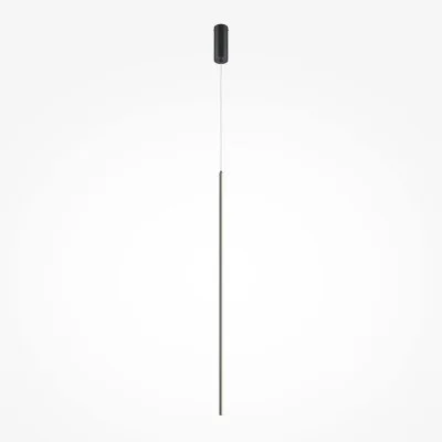 Pendant luminaire Halo, Black, D17 mm H1250 mm - Lighting by Luminance