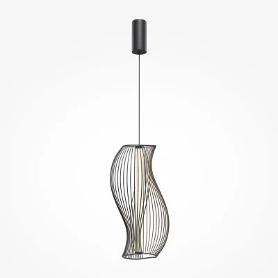 Pendant luminaire Shadows of the past, Black - Lighting by Luminance