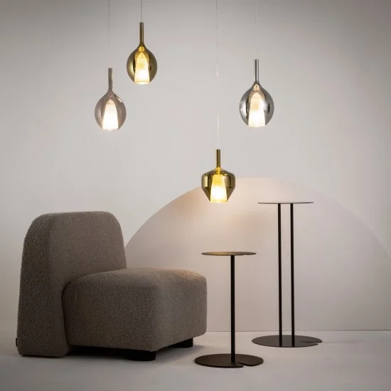 Rippvalgusti Duality, Must - Valgustus Luminance'ilt