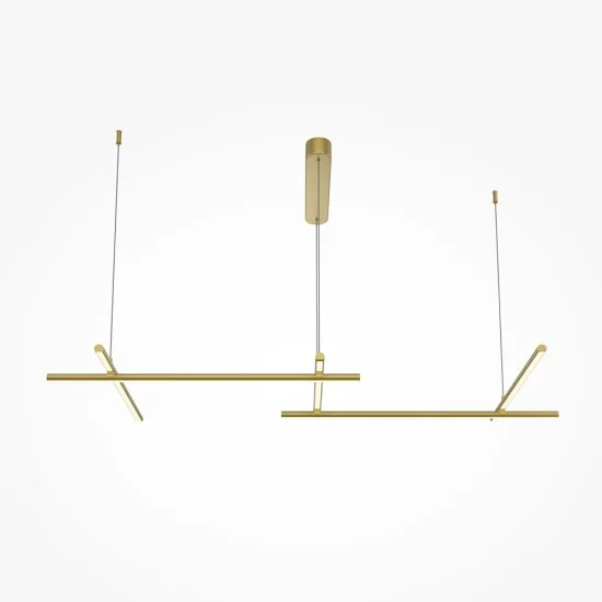 Rippvalgusti Radiance, Kuldne, W543 mm H1100 mm - Valgustus Luminance'ilt