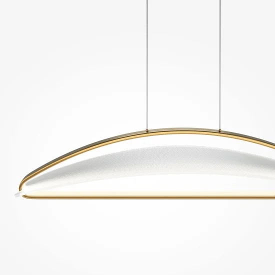 Rippvalgusti Breeze, Messing - Valgustus Luminance'ilt