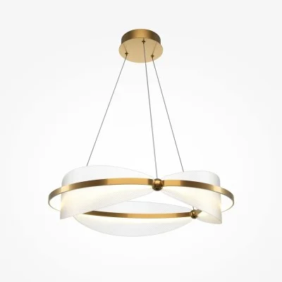 Pendant luminaire Breeze, Brass - Lighting by Luminance