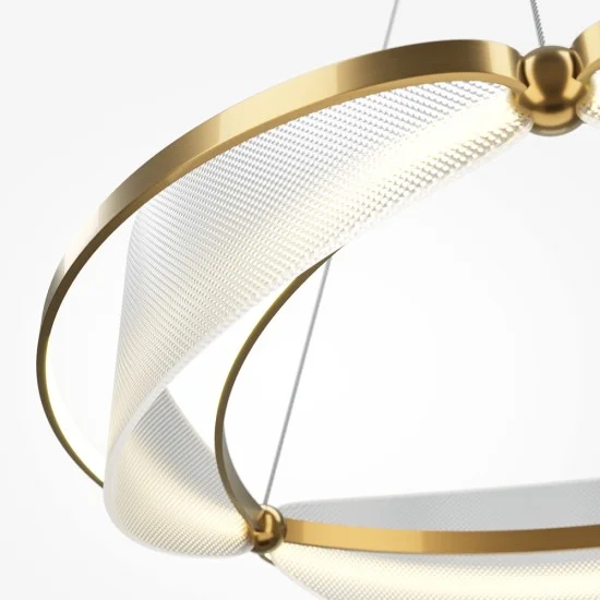 Rippvalgusti Breeze, Messing - Valgustus Luminance'ilt