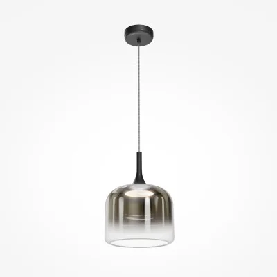 Pendant luminaire Spirito, Black, D260 mm H495 mm - Lighting by Luminance