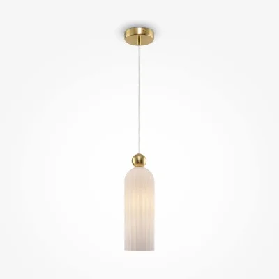 Pendant luminaire Antic, Gold, D100 mm H390 mm - Lighting by Luminance