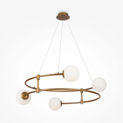 Pendant luminaire Balance, Bronze, D610 mm H420 mm - Lighting by Luminance