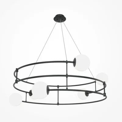 Pendant luminaire Balance, Black - Lighting by Luminance