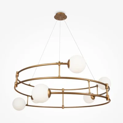 Pendant luminaire Balance, Bronze, D812 mm H620 mm - Lighting by Luminance