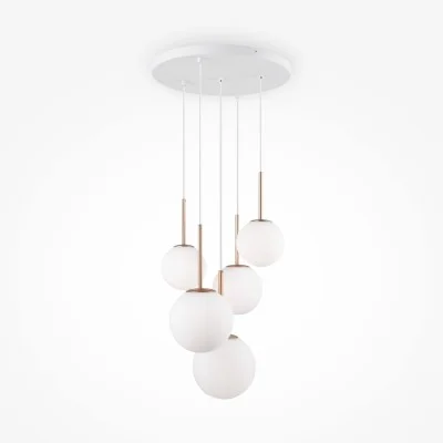 Pendant luminaire Basic form, Gold, D580 mm H525 mm - Lighting by Luminance