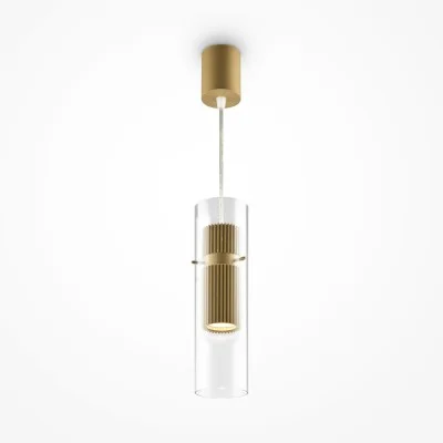 Pendant luminaire Dynamics, Gold - Lighting by Luminance