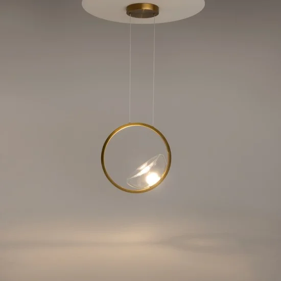 Rippvalgusti Lunare, Messing - Valgustus Luminance'ilt