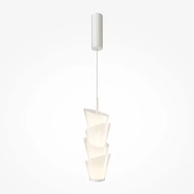 Pendant luminaire Seoul, White - Lighting by Luminance