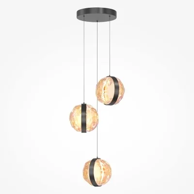 Pendant luminaire Misterio, Black, D380 mm H300 mm - Lighting by Luminance