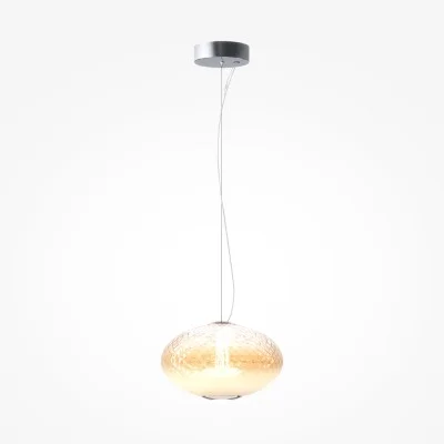 Pendant luminaire Bruma, Chrome, D300 mm H340 mm - Lighting by Luminance
