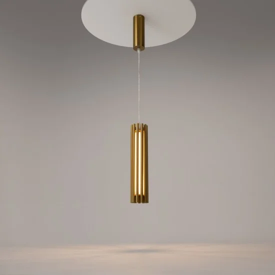 Rippvalgusti Sonata, Messing - Valgustus Luminance'ilt