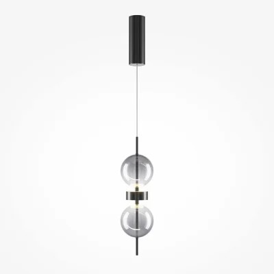 Pendant luminaire Double Moon, Black - Lighting by Luminance