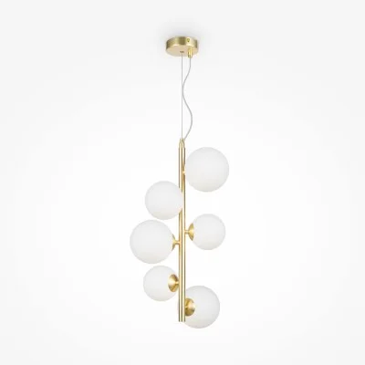 Pendant luminaire Dallas, Gold, D290 mm H625 mm - Lighting by Luminance
