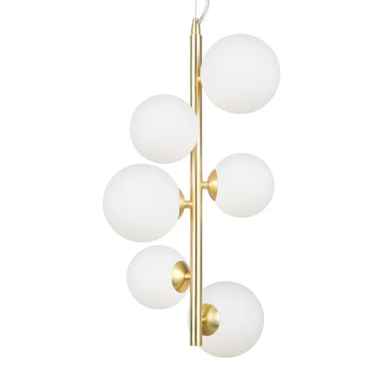 Rippvalgusti Dallas, Kuldne, D290 mm H625 mm - Valgustus Luminance'ilt