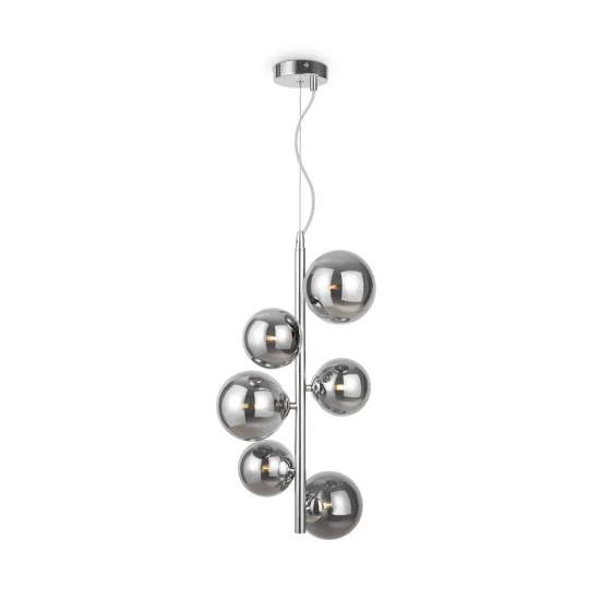 Rippvalgusti Dallas, Kroom, D290 mm H625 mm - Valgustus Luminance'ilt