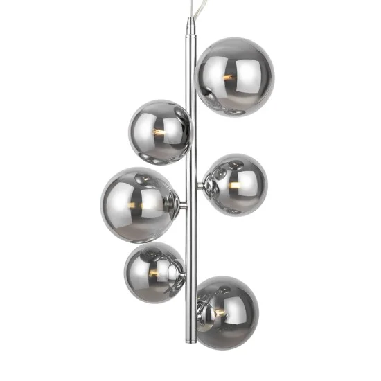 Rippvalgusti Dallas, Kroom, D290 mm H625 mm - Valgustus Luminance'ilt