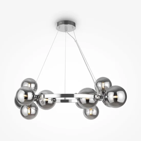Rippvalgusti Dallas, Kroom, D670 mm H375 mm - Valgustus Luminance'ilt