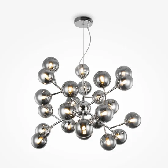 Rippvalgusti Dallas, Kroom, D650 mm H900 mm - Valgustus Luminance'ilt