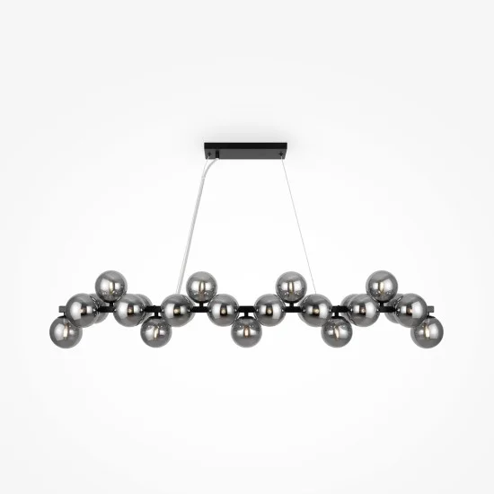 Rippvalgusti Dallas, Must, W238 mm H448 mm - Valgustus Luminance'ilt