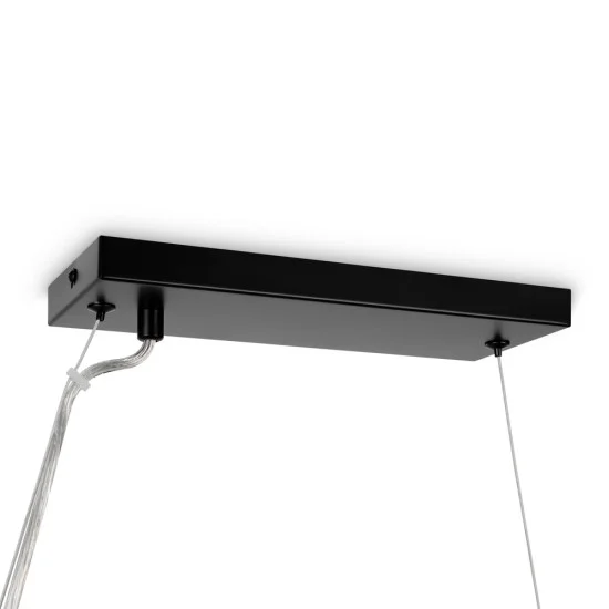 Rippvalgusti Dallas, Must, W238 mm H448 mm - Valgustus Luminance'ilt