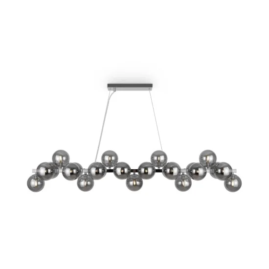 Rippvalgusti Dallas, Kroom, D260 mm H319 mm - Valgustus Luminance'ilt