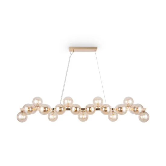 Rippvalgusti Dallas, Kuldne, D260 mm H319 mm - Valgustus Luminance'ilt