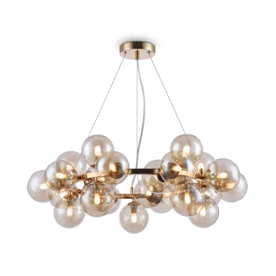Rippvalgusti Dallas, Kuldne, D690 mm H238 mm - Valgustus Luminance'ilt