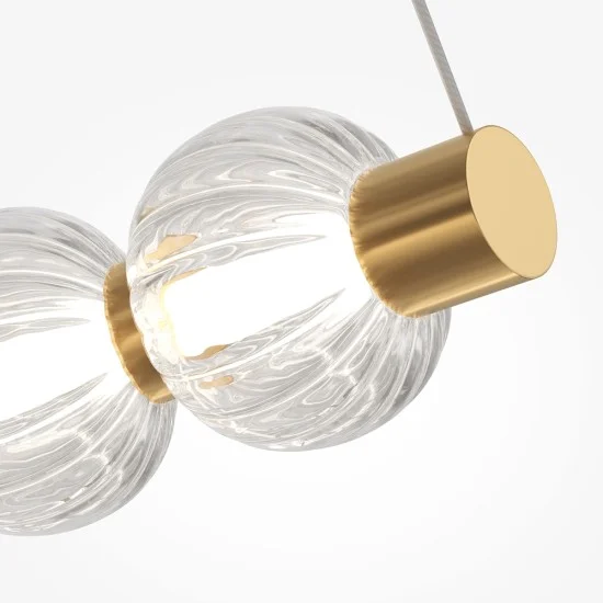 Rippvalgusti Amulet, Kuldne, D800 mm H555 mm - Valgustus Luminance'ilt