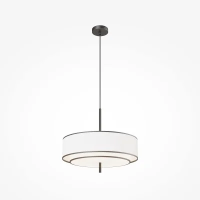 Pendant luminaire Bergamo, Black, D500 mm H560 mm - Lighting by Luminance