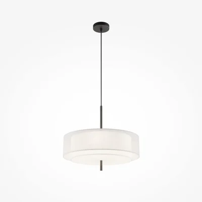 Pendant luminaire Bergamo, Black, D500 mm H560 mm - Lighting by Luminance