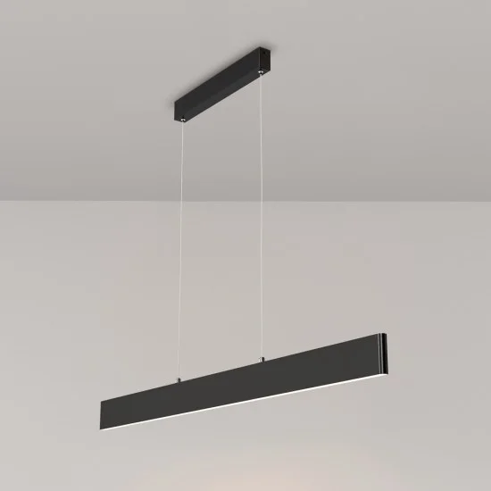 Rippvalgusti Step, Must, W40 mm H200 mm - Valgustus Luminance'ilt