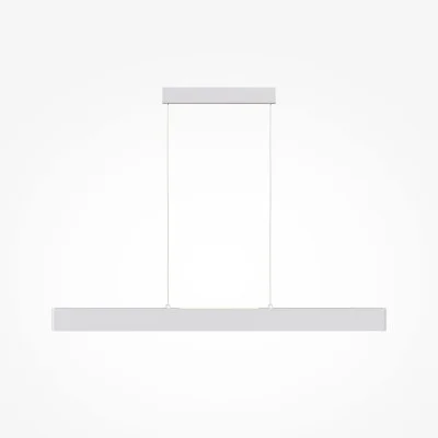 Pendant luminaire Step, White, W40 mm H200 mm - Lighting by Luminance